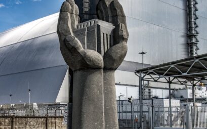 monument in chernobyl